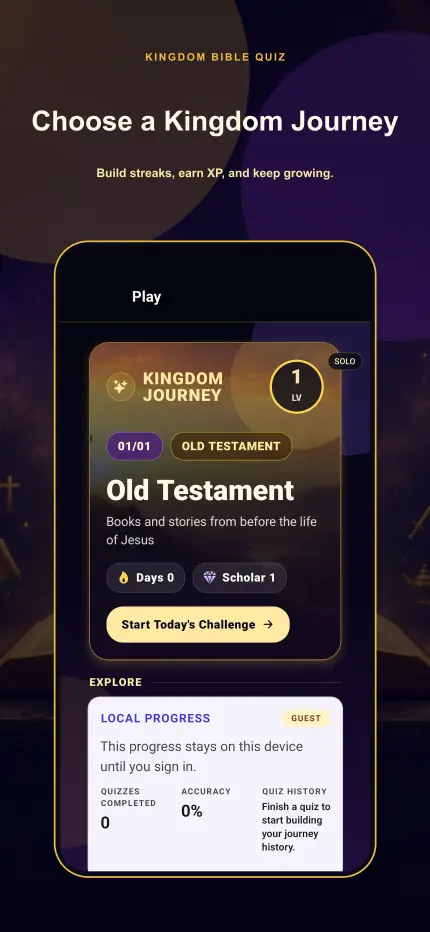 Kingdom Bible Quiz app screenshot 4